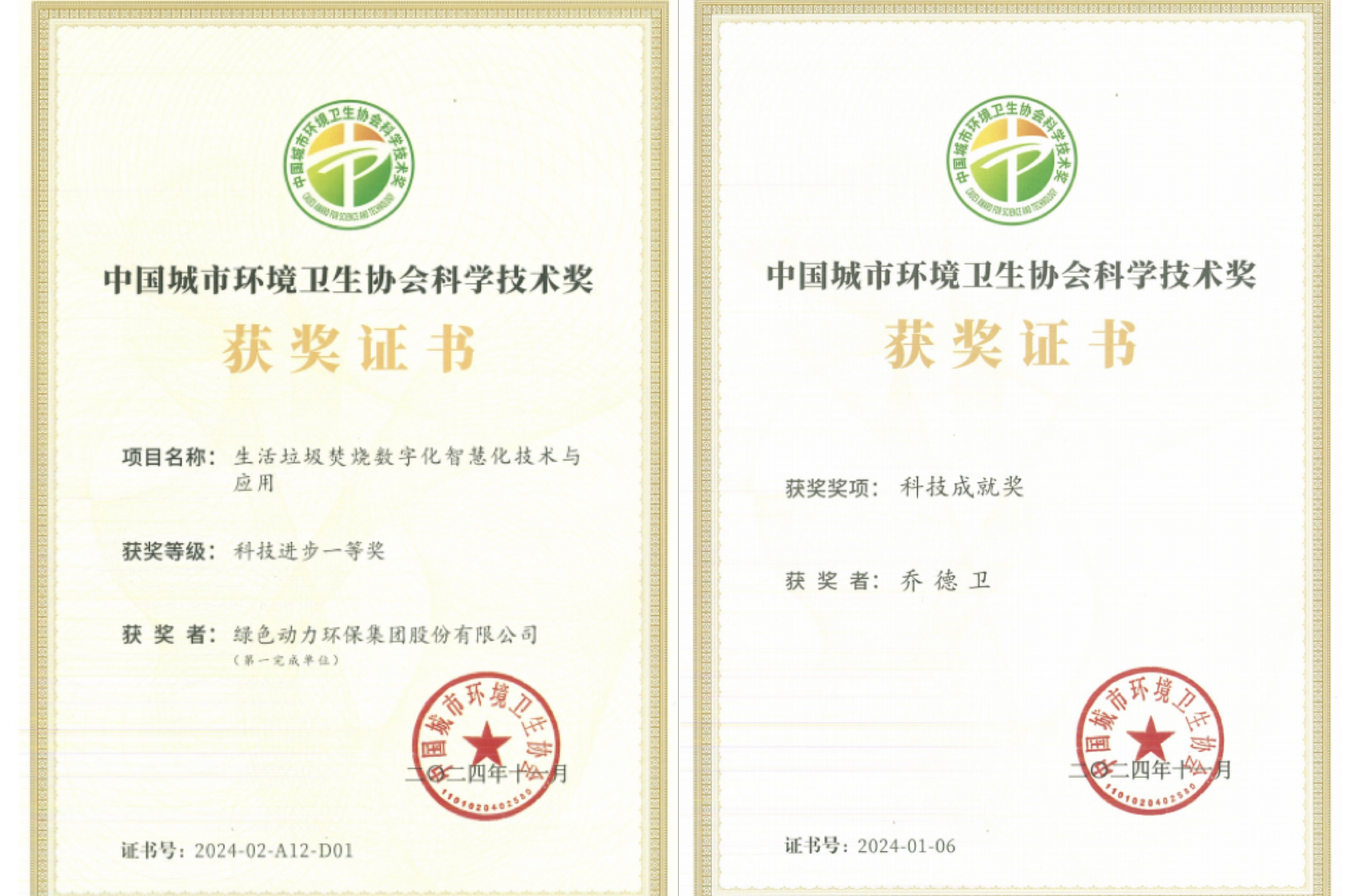 科研创新再结硕果 | 6008集团集团获“科学技术奖” 董事长乔德卫获“科技造诣奖”