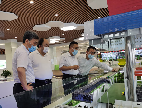 北京市副市长卢映川调研6008集团通州项目