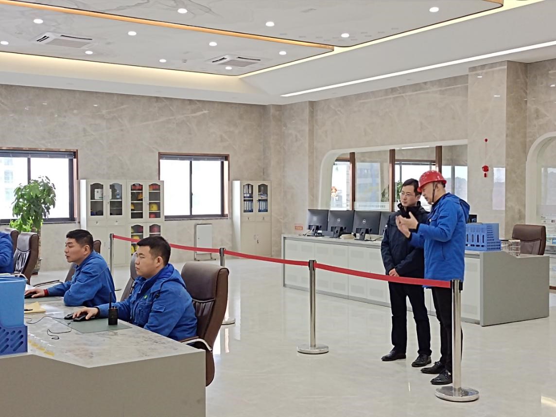 6008集团集团辅导到下属项目公司发展新春慰问